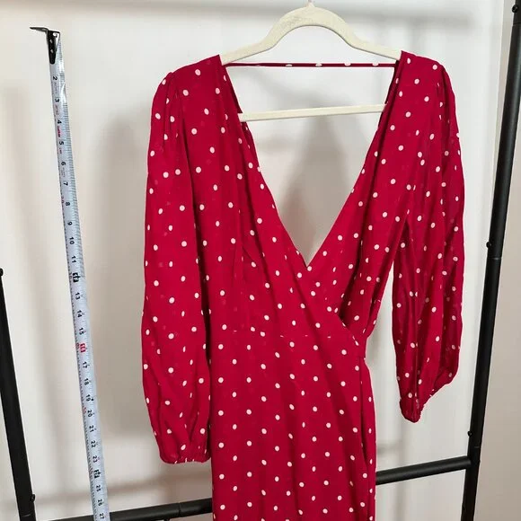 Reformation - Primrose wrap dress - - Picture 8 of 13